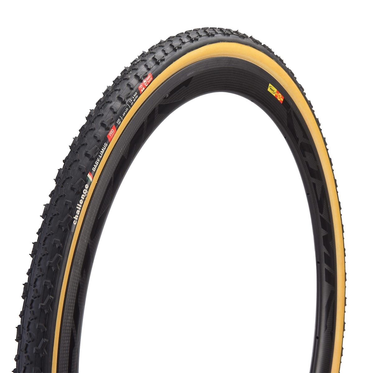 Cyclocrossband Challenge Limus 33 in 700x33c katoenen karkas 300tpi