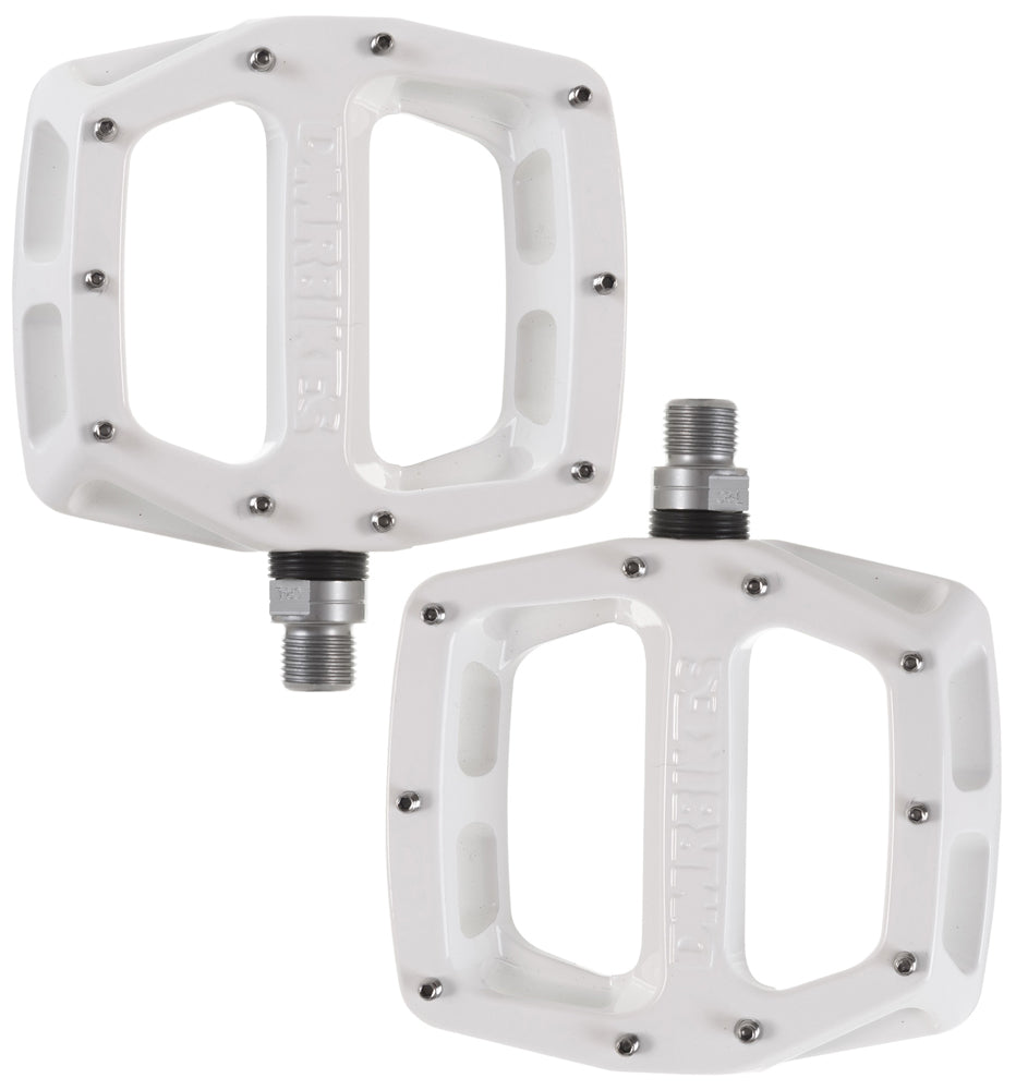 Pédales plateforme DMR V6 blanches