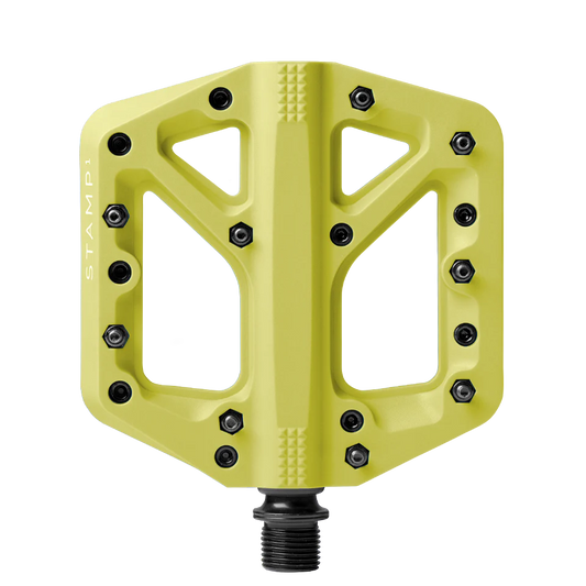 Pédales Plates CRANKBROTHERS STAMP 1 Small Jaune