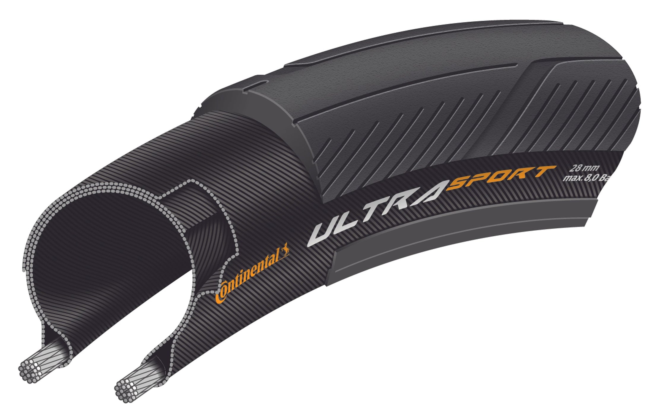 Pneu CONTINENTAL GRAND SPORT RACE 700c TubeType Marron